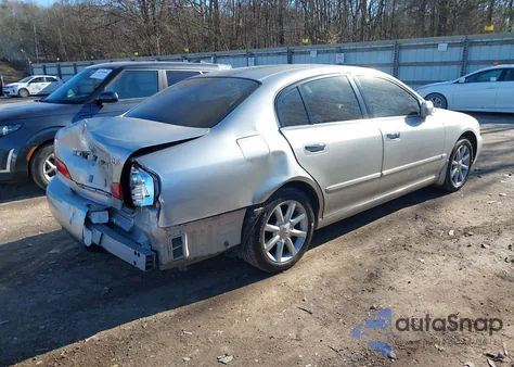 2005 Infiniti Q45 z USA, uszkodzony, nr VIN JNKBF01A55M100222